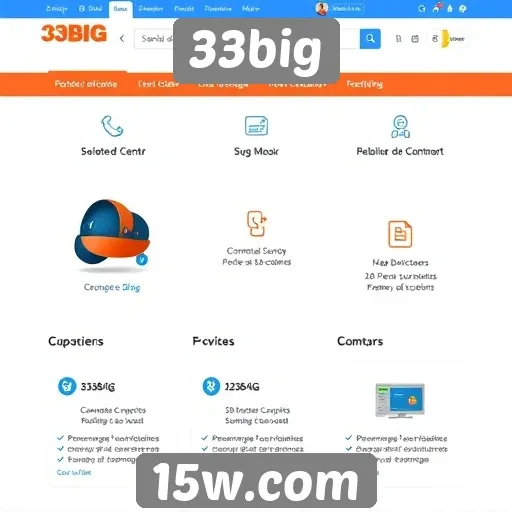 Análise das funcionalidades do site 33big